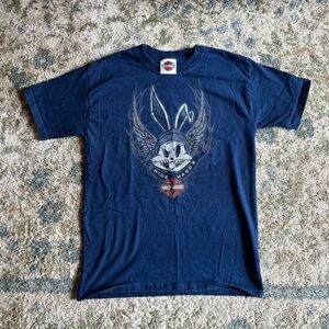 2014 Harley Davidson x Looney Tunes Big Kids Shirt